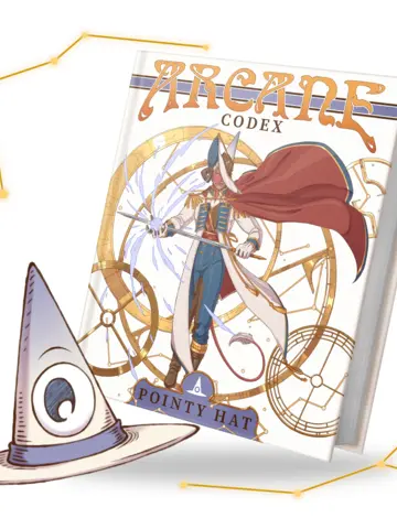 Cover: Pointy Hat’s Arcane Codex